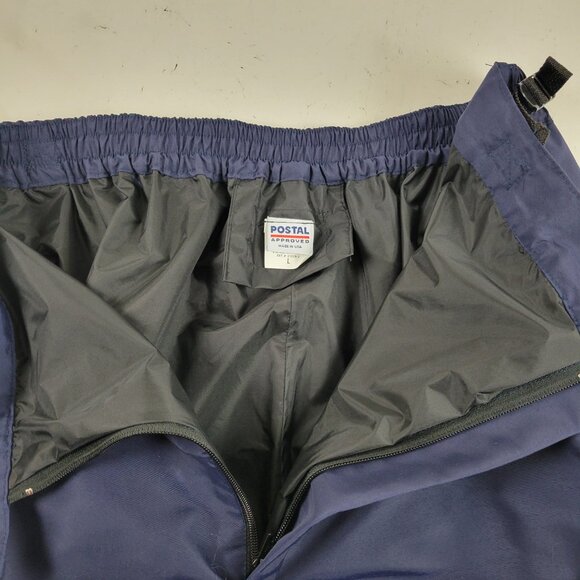 USPS Letter Carrier Postal Approved Waterproof Rain Pants Sz Large - Picture 3 of 10